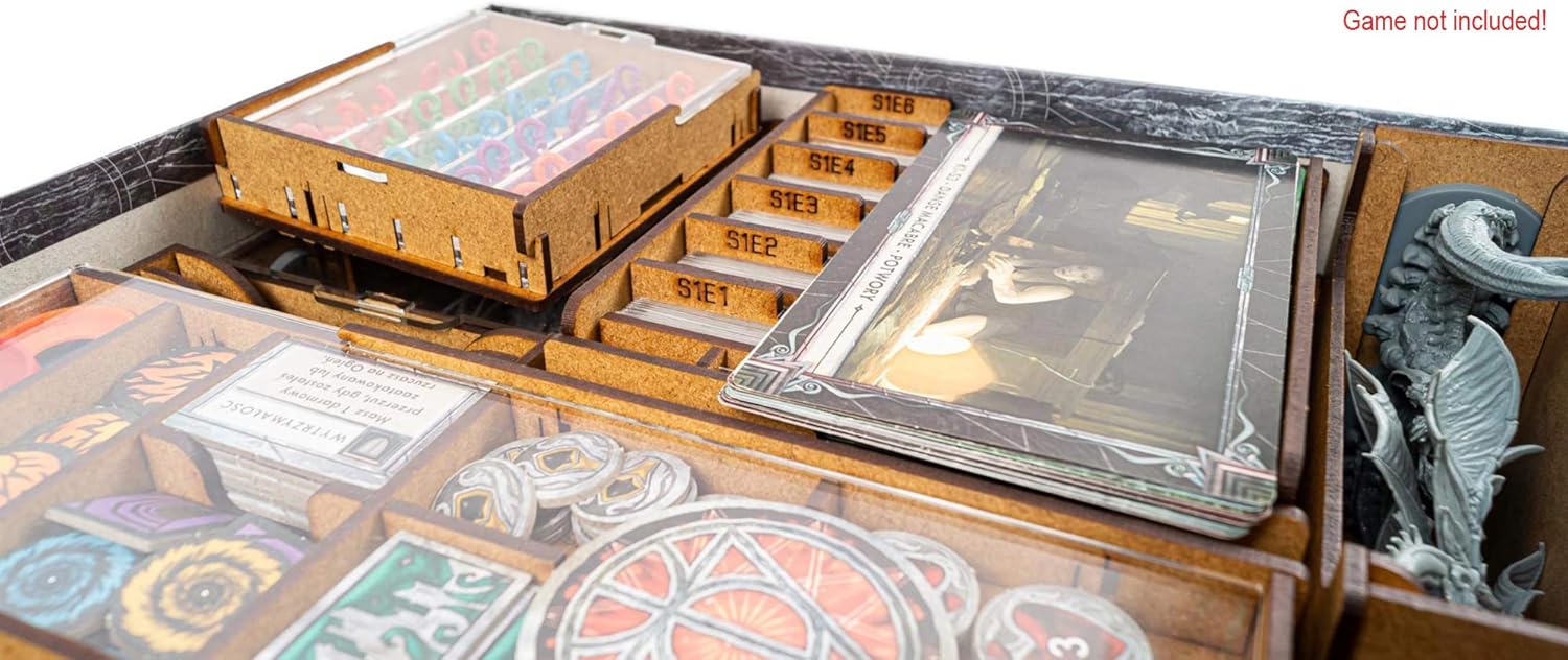 docsmagic.de Organizer Insert for Cthulhu: Death May Die Box - Einsatz, Sixteen If Grey - Image 5