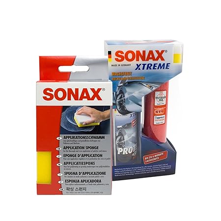 APPLIKATIONSSCHWAMM + XREME Protect & Shine LACKVERSIEGELUNG Schwamm & Tuch Set