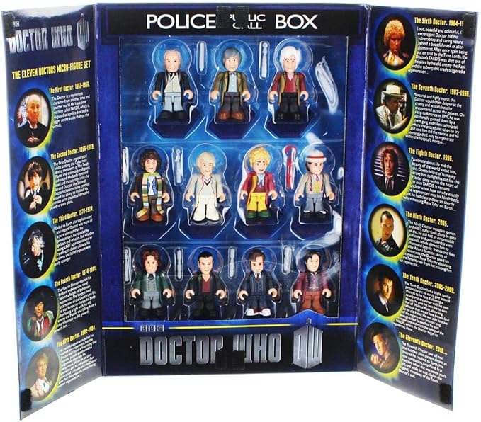 DOCTOR WHO 11th Doctors 50Th Anniversary Collectors Pack Mini Figure Set Amazon.co.uk Toys & Games