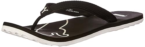 puma colaba black flip flop