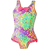 PinkSheep Girls Swimsuit, Toddler Girls Bathing Suit One Piece Swimsuit for 3 Year Old,UPF 50+ Quick Dry Stretchy