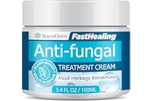 Roycederm Antifungal Cream, Athletes Foot Treatment Cream, Jock Itch Cream, Antifungal Treatment for Athletes Foot, Eczema, Psoriasis, Jock Itch, Anti Itch, Rash, Ringworm Treatment for Humans