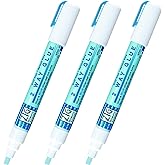 Kuretake Zig Memory System 2 Way Glue 4mm Chisel Tip 3 pcs Set, Japan | AP-Certified, Adhesive for Artists, Crafters, Family, Perfect for Scrapbooking, Craft, Card making, Foil calligraphy