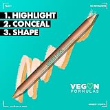 NYX Professional Makeup Wonder Pencil Brow Highlighter Dual Ended Light Matte view 3