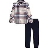Tommy Hilfiger baby-boys 2 Pc Woven Pant Set