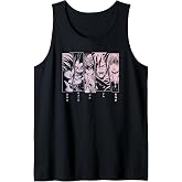 Death Note 5 Panel Faces Tank Top
