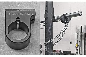 Proloc Blocker Collar - Lock Your bar and Weight Plates - Fits Most Bars and All Olympic Bars - Made in USA