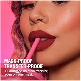 HQDA 6Pcs Matte Liquid Lipstick Lip Liner Set Nude Waterproof Non-Stick view 3