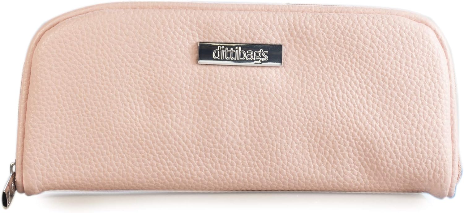 DittiBags Small Diabetic Travel Wallet for Insulin Pen, Pen Tips, Photo ID, and Credit Cards with Two Additional Pockets - for Travel and Everyday Use (Blue): Health & Personal Care