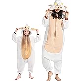 DarkCom Kids Animal Onesie,Women and Mens Cosplay Sheep Onesie Halloween Costume Christmas Pajamas Sleepwear