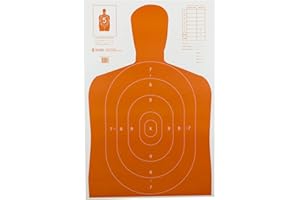 YINAT ACTION TARGETS B-27E Orange ECON ORG SIL TRGT 100 Pack