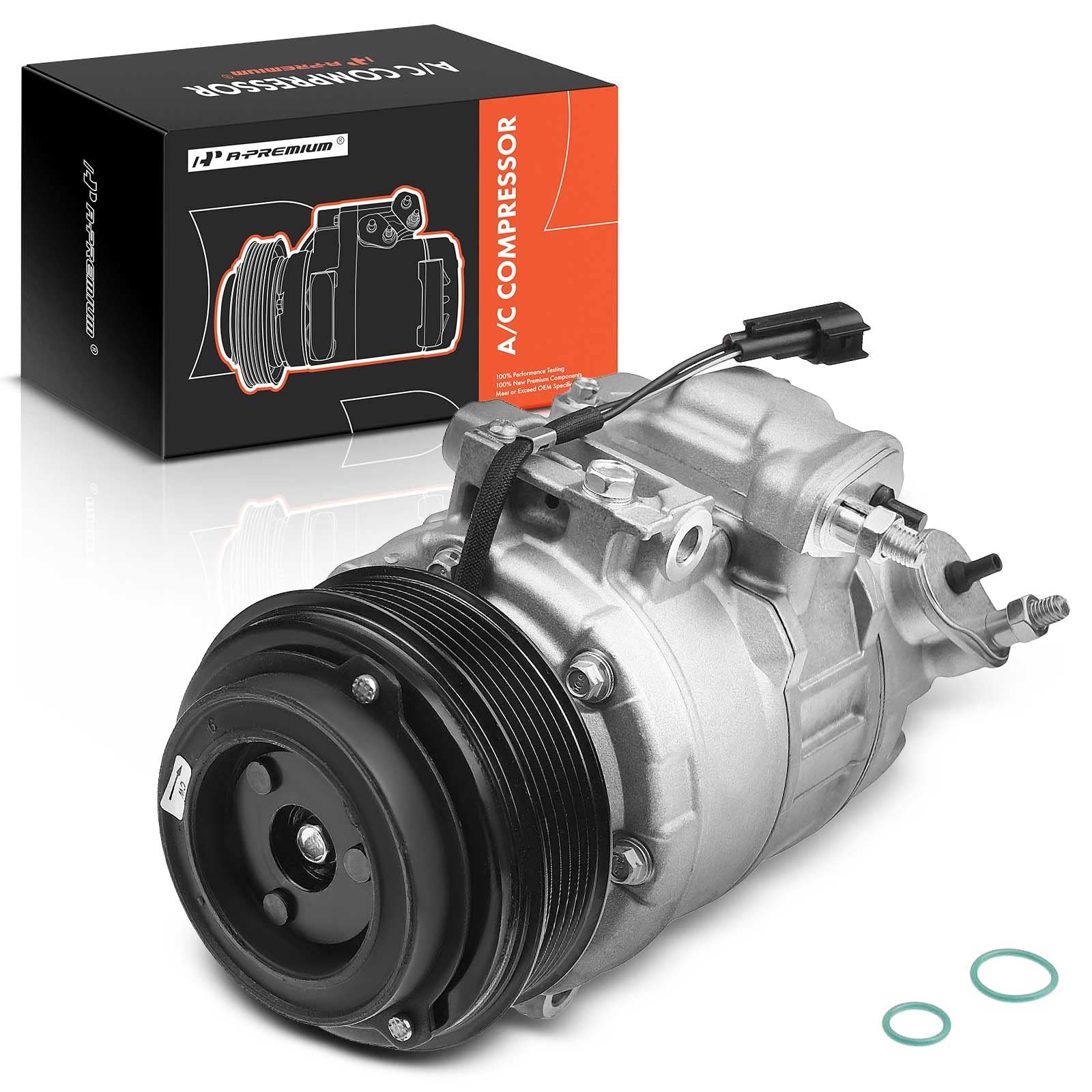 Photo 1 of A-Premium Air Conditioner AC Compressor with Clutch Compatible with Ford Explorer 2011-2015, Police Interceptor Utility 2013-2015, Sport Utility