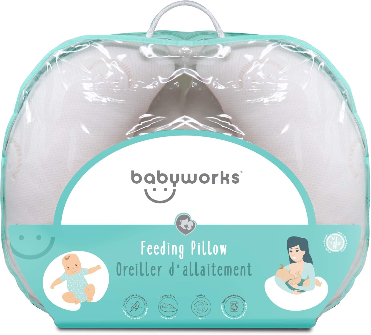 baby works feeding pillow