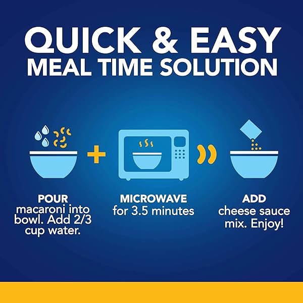 KRAFT EASY MAC ORIGINAL FLAVOR MACARONI AND CHEESE MEAL (18 POUCHES)