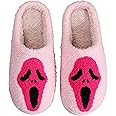 Halloween Christmas Slippers Holiday Slipper House Shoes Home Slipper for Women Fuzzy Outdoor Indoor Bedroom Slippers