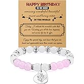 Sister Birthday Gifts from Sisters Brother Sister gifts Bracelet Jewelry Stretch Bead Bracelets Graduation Gift for Women Christmas Mothers Day Thanksgiving Gift for Big & Little Sisters Jewelry