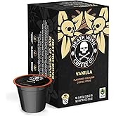 Death Wish Coffee, Single Serve Coffee Pods - Vanilla Pods (10 Count)