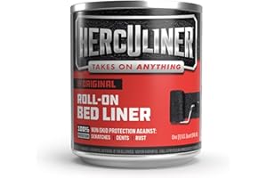 J-B Weld HERCULINER Truck Bed Liner, Black, 1 Quart