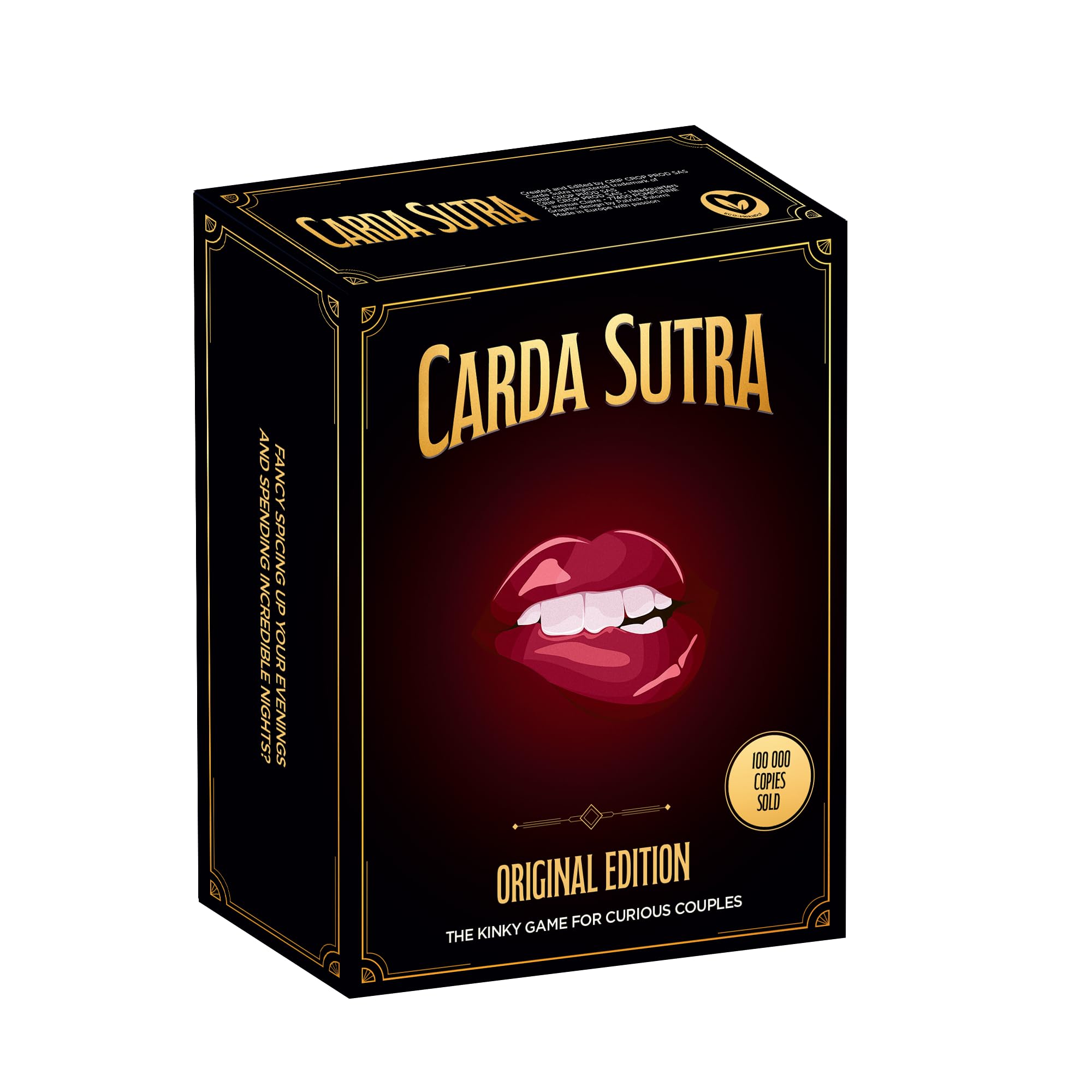 Carta Sutra Couple Card Game – 220 Cards – Board games for adults – Lovehoney – Couples gift – Playing cards for him/her – Wedding gifts – Valentines gifts for him/her