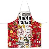 JNIAP Peru Kitchen Apron Peruvian Gift Peru Flag Apron Peruvian Kitchen Gifts Peru Souvenirs Gifts
