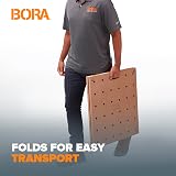 Bora Centipede Tabletop 24 x 48 with 20mm Dog Holes 6 Lock Handles CK22TM view 5