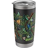 Wicked: For Good All Over Print Enchanted Forest Stainless Steel Insulated Tumbler