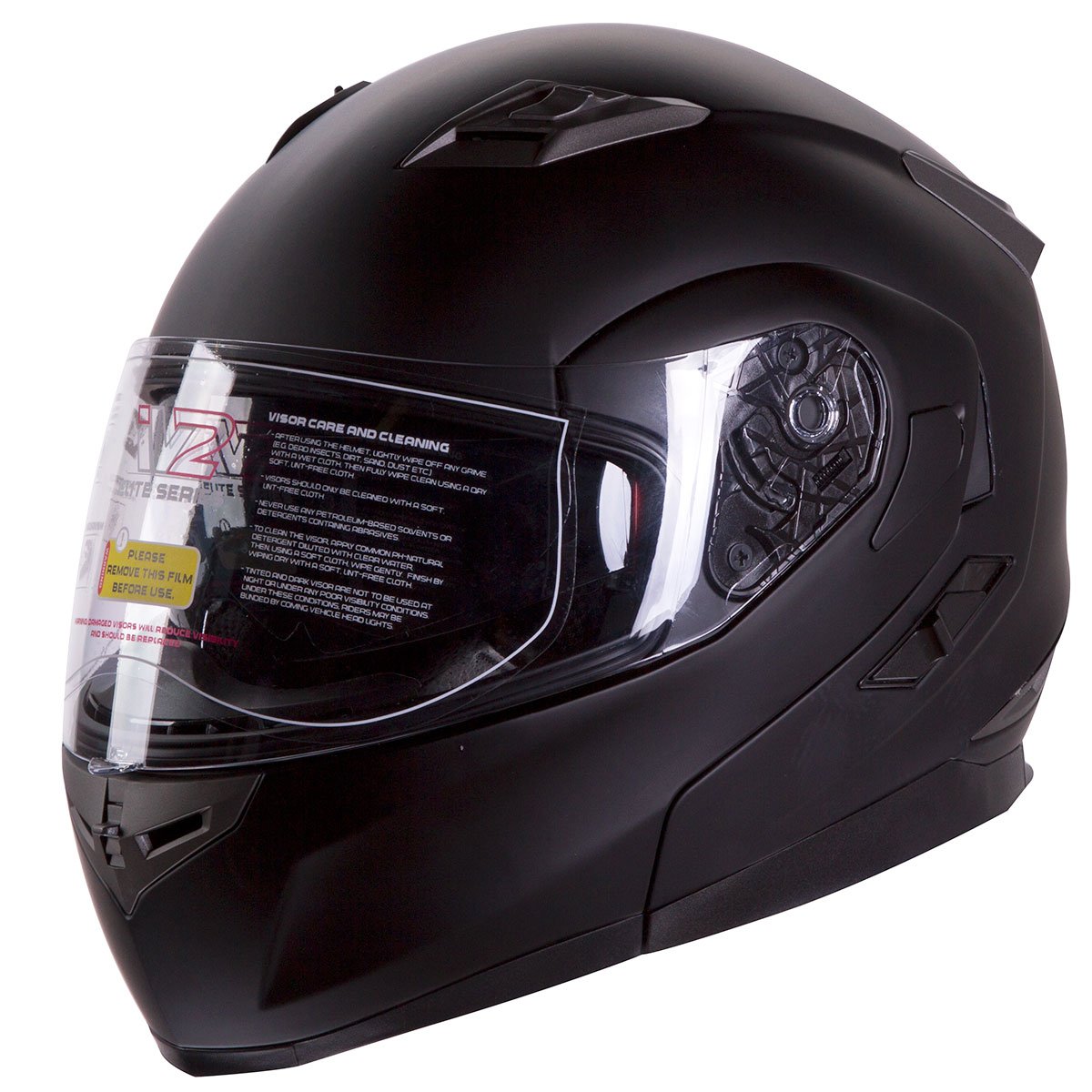 IV2 Helmet + Bluetooth Combo Model 953 Dual Visor, Modular/FlipUp