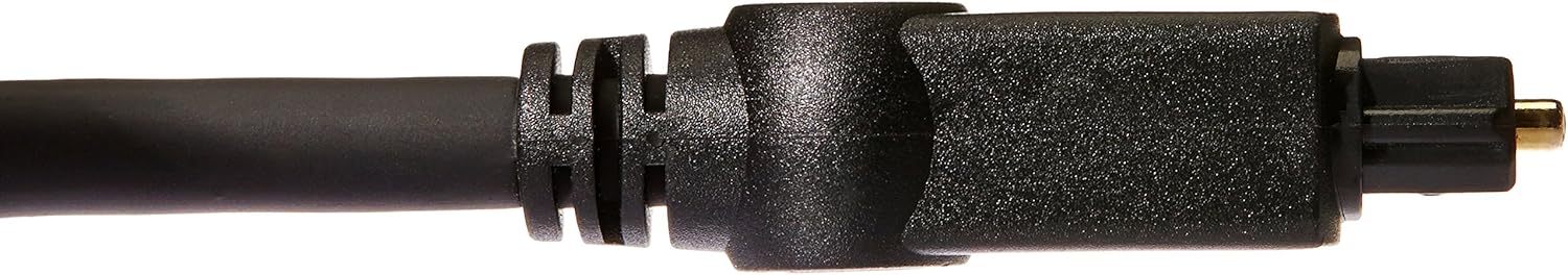 Basics CL3 Rated Optical Audio Digital Toslink Cable - 6 Feet: Electronics