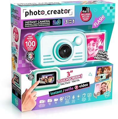 - Creator - Câmara Instantânea 2.0 e 100 Papéis Fotográficos