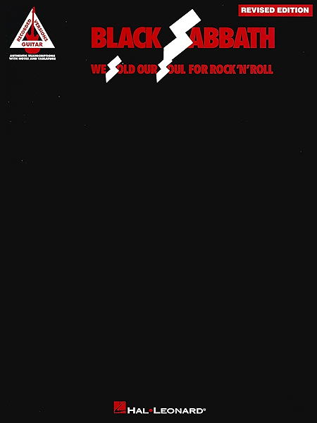Black Sabbath We Sold Our Soul For Rock N Roll Songbook Revised Edition Kindle Edition By Recorded Visions Arts Photography Kindle Ebooks Amazon Com