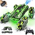 LECPOP 8WD Remote Control Car, 2.4GHz Gesture Sensing RC Stunt Car Double-Sided Driving Climbing Toy for Kids 9 10 11 12 Year Old Christmas Birthday Gifts, RC Cars Toys for Ages 6 7 8-13 14 Boys Girls