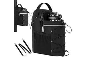 LANDHIX Magnetic Gym Bag with Storage Pockets & Bottle Holder, Lightweight Sports Organizer with Detachable Shoulder Strap, Fitness Bag for Gym, Training, Travel & Home Gym, Durable Strong Magnets Design