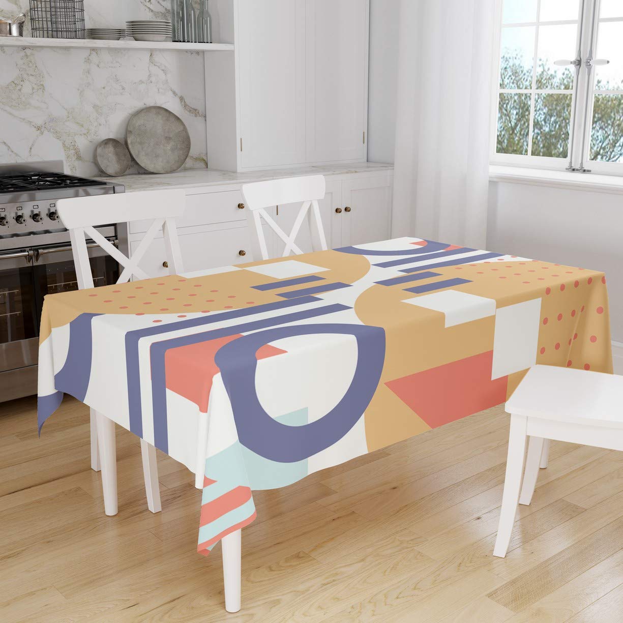 Bonamaison Kitchen Decoration, Tablecloth, 140cm x 160cm - Designed and Manufactured in Turkey