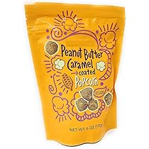trader joe's peanut butter caramel coated popcorn