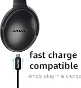 SPARKED Micro USB Cable for Bose QC35 II QC30 QC20 SoundSport Free Headphones view 5