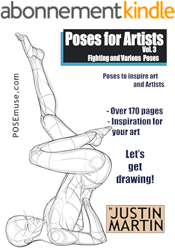 Download Poses for Artists Volume 3 - Fighting and Various Poses: An essential reference for figure drawing and the human form. (Inspiring Art and Artists) (English Edition) PDF