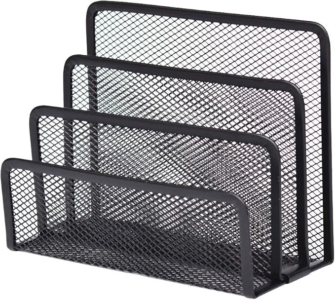 Acryl Briefhalter 3 Fächer - Transparenter Schreibtisch Organizer Für Dokumente