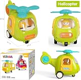 Yerloa Kids Airplane Toy Helicopter Music Lights Toddler Birthday Gift 1-4 Year view 7
