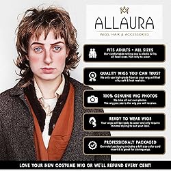 ALLAURA Hobbit Wig for Frodo Bilbo Cosplay