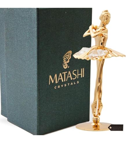 Amazon.com: Swarovski Dancers Young Ballerina, Pink, and Clear