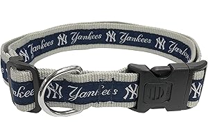 Pets First MLB Pets Pet Collar with Removable Bow