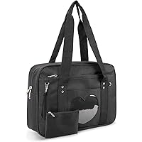 Amazon.com: Chillpaper Large Japanese Shoulder Bag,Faux Leather