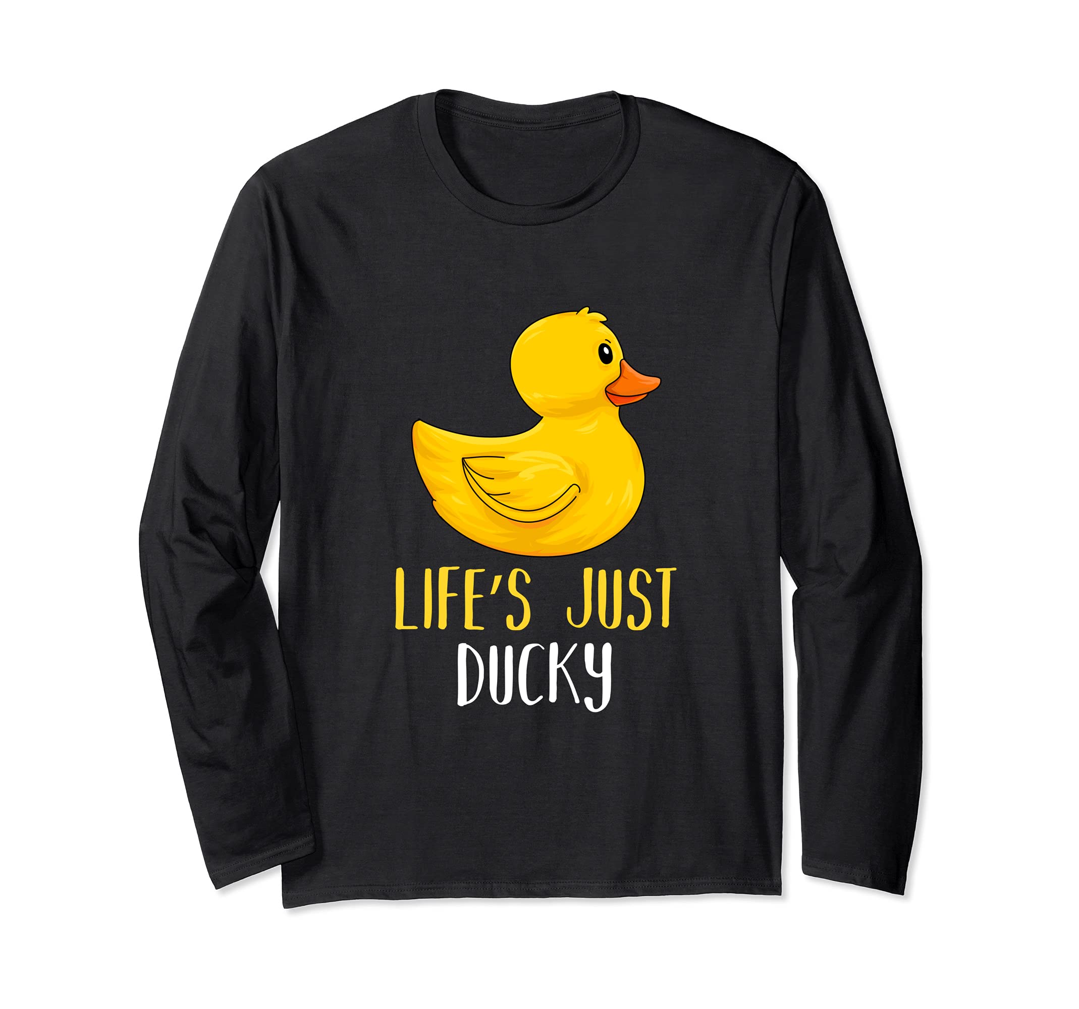 Funny Ducky Rubber Duckie Gift Long Sleeve T-Shirt