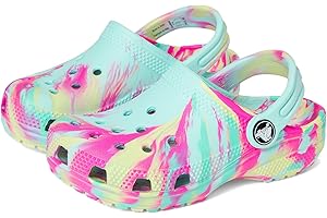 Crocs Kids' Classic Marbled Tie-Dye Clog
