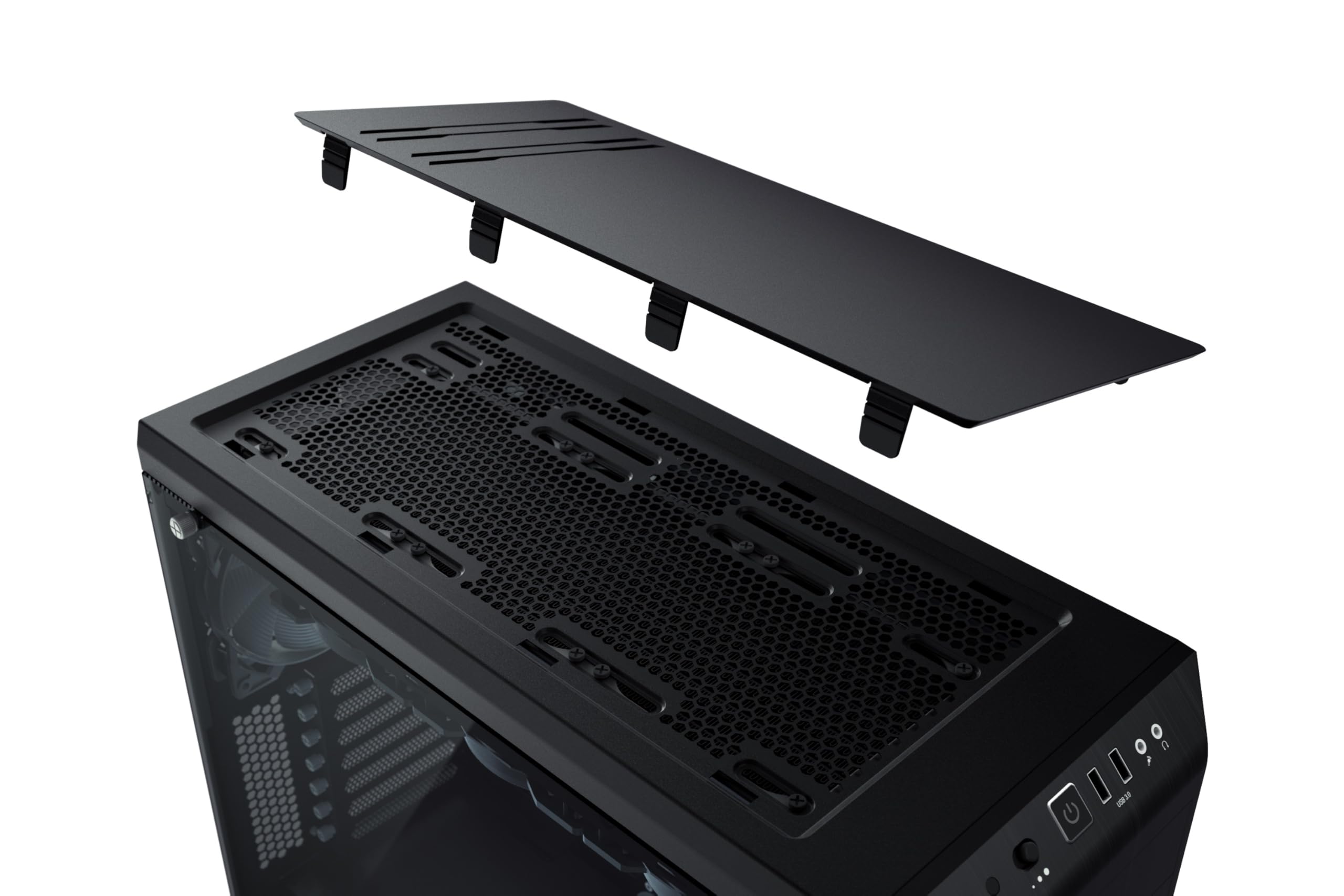 be quiet! Pure Base 600 | ATX Midi Tower PC Case | 2 Pre-Installed Pure Wings 2 Fans | Tempered Glass Window | Black | BGW21