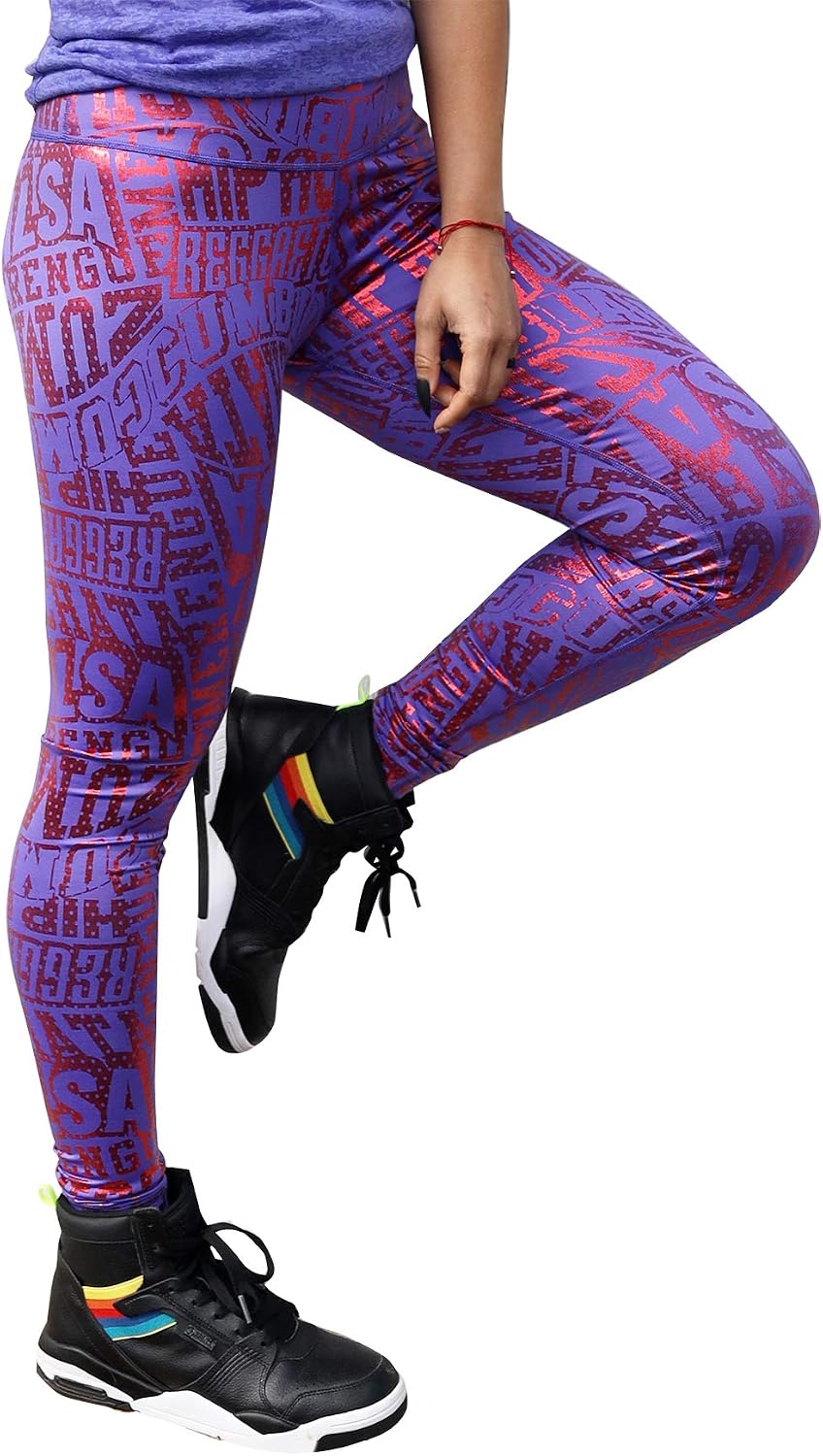 Zumba Wide Waistband Dance Fitness 