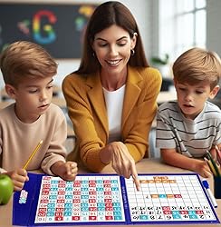 Flzoaveus Magnetic Numbers Hundred Board Puzzle