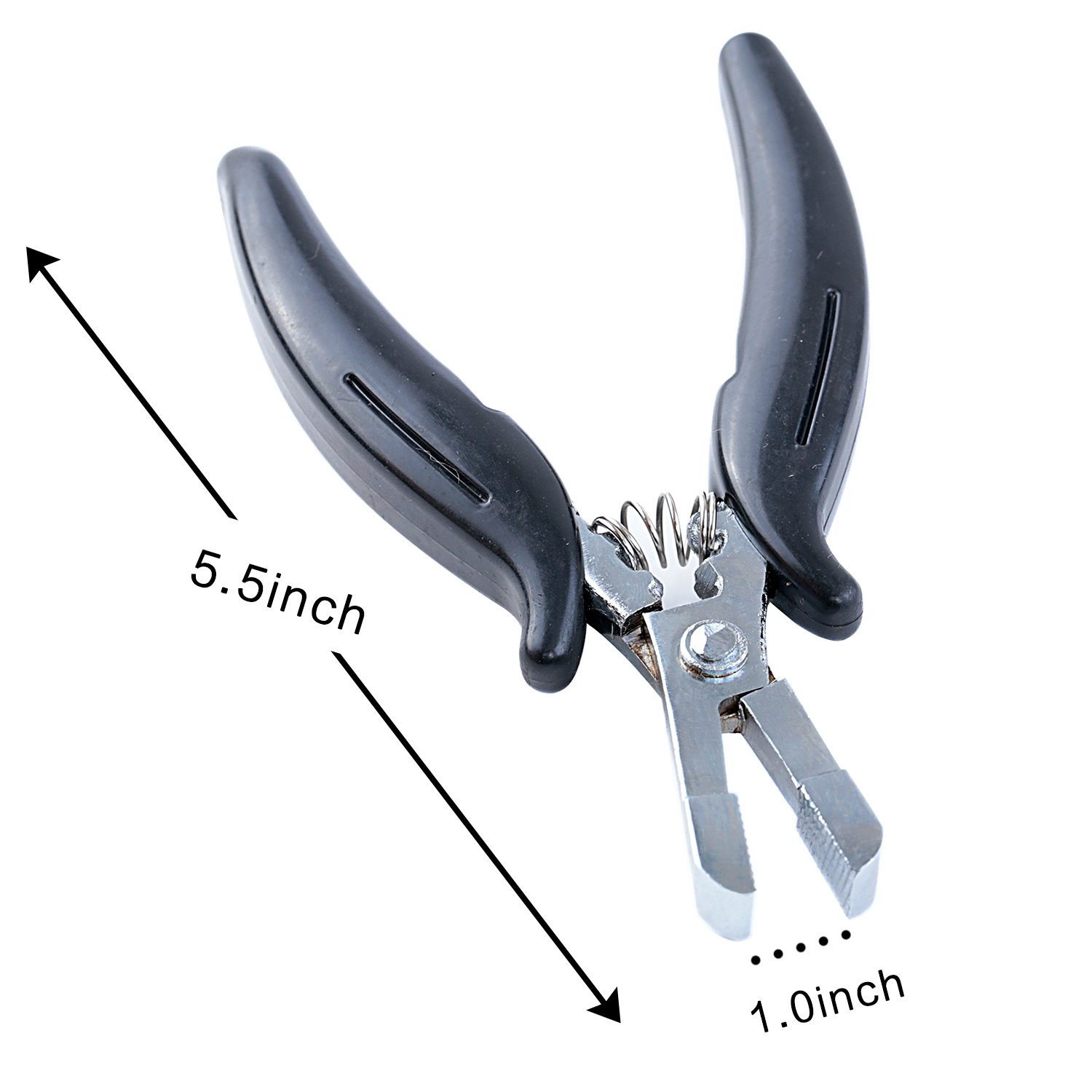 5'' Mini Pliers for Hair Extensions Apply&Remove (Crush Bonded Plier