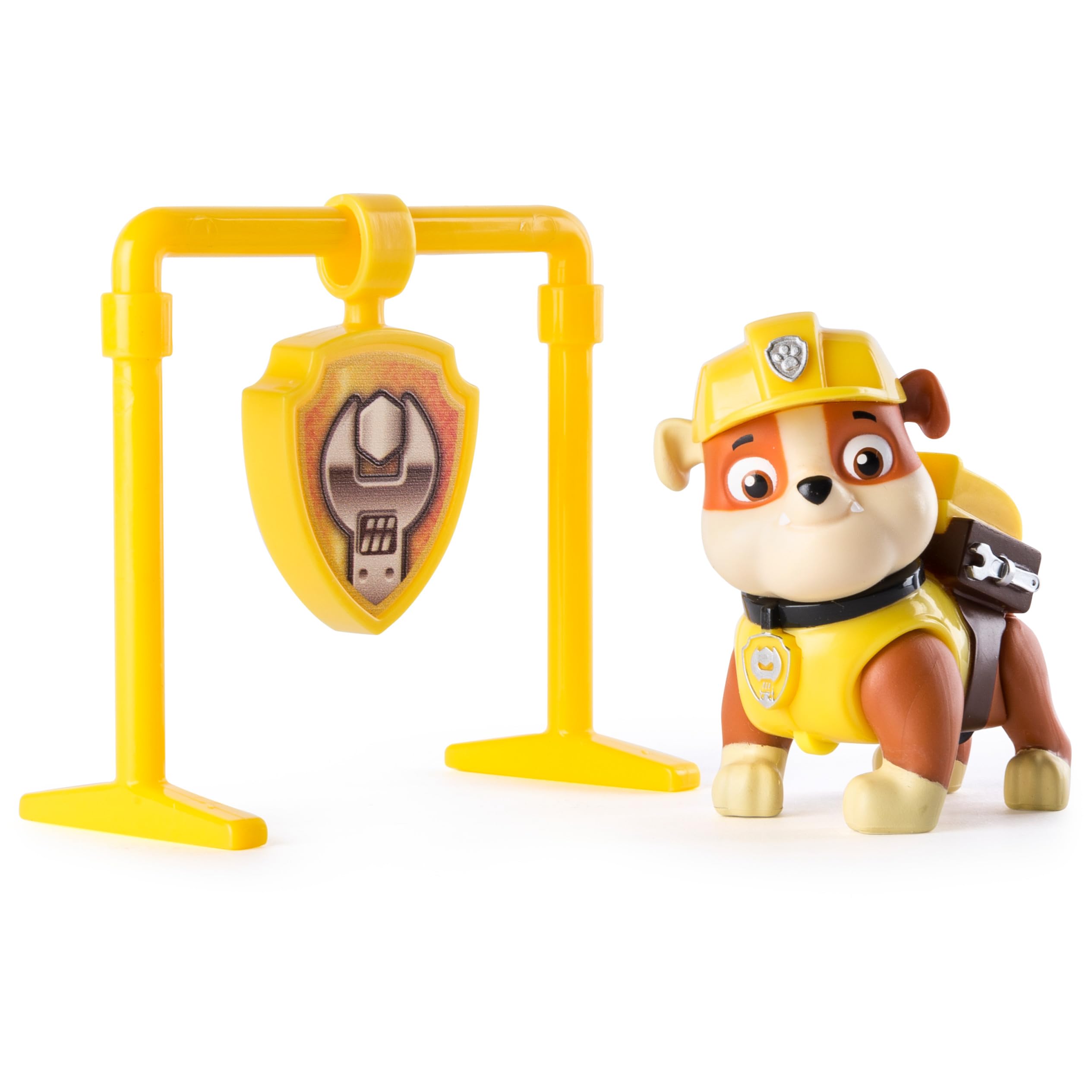 Figura Paw Patrol, Pull Back Pup de 2,5 pulgadas, Escombros