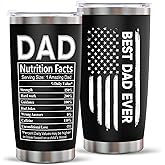20Oz Stainless Steel Tumbler for Dad: Indoor Outdoor Work Essentials Leakproof Camping Gym Office Cup with Lid and Straw Christmas Anniversary Birthday Gift for Men Stepdad Husband Daddy Uncle